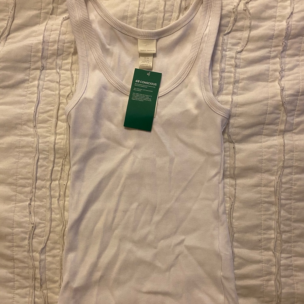 Brand new ribbed racer back tank